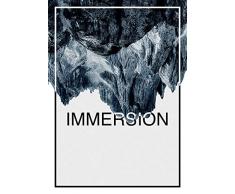 Komar Wandbild Von Immersion Steel | Poster, Bild, Wohnzimmer, Schlafzimmer, Dekoration, Kunstdruck | ohne Rahmen | P114A-50x70 fotomural, Grau, Schwarz, WeiÃ