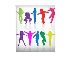 Blindecor Estor enrollable translÃºcido digital, Juvenil,W-J-81396,130X180 cm