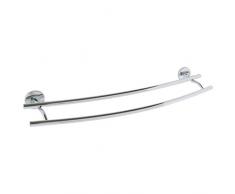 Gelco Design Rondo Puerta servilletas, Metal, Cromo, 68 x 18 x 6 cm