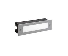 Leds C4 - Micenas LED Al Aire Libre Ahuecado Luz de La Pared Gris 29.8 cm 1140Lm 3000K Ip65