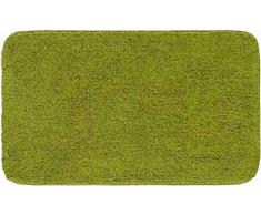 Grund Melange Alfombra de Baño, Poliacrílico Ultrasoft, Verde Kiwi, 50x110 cm