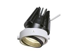 SLV luminaria empotrable de techo AIXLIGHT® PRO 50 módulo led / Foco led, luz de inundación, proyector de techo, iluminación de interior / 4000 K 1185lm blanco 50 grados