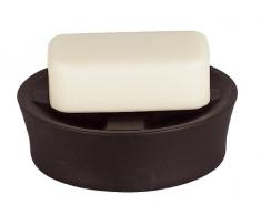 Spirella Jabonera, polyresin, Negro