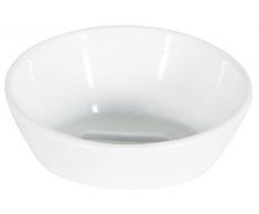 Spirella, Blanco colección Bali, Bandeja para Pastilla de jabón 4,5 x 11,0 x 11,5 cm, Porcelana, 4.5 X 11.0 X 11.5 Cm