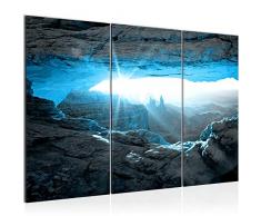 Imagen Grand Canyon paisaje cuadro de pared 120 x 80 cm â Lienzo XXL formato pared imÃ¡genes salÃ³n decoraciÃ³n arte impresiones azul 3 piezas â Fabricado en Alemania â listo para colgar 603731b