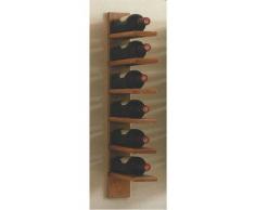 Bouchonnerie Jocondienne pinot6Â Kit Line botellero de Madera de Pino Maciza/Madera Beige 10Â x 73Â x 8Â cm