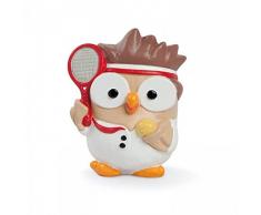 Studio Egan ml18sp/2TE Figura Tenis Modelo GOOFI, cerámica, mutlicolore, 8 x 8 x 10 cm