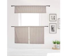 Duck River Textile Se Puede Lavar a máquina en Agua frÃa, Usar Solo blanqueador sin Cloro, secar en Secadora a Baja Temperatura y Planchar a Temperatura Baja, Multi, 128 x 36 (2 Piezas)