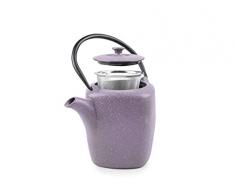 IBILI - Tetera hierro fundido Lombok, 1.1 litros, Interior esmaltado, Apto para inducciÃ³n