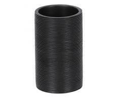 Kleine Wolke 5079926852 - Vaso para baÃ±o, Color Negro