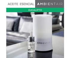 Ambientair. Aceite perfumado hidrosoluble 15ml. Aceite hidrosoluble Eucalipto para humidificador de ultrasonidos. Perfume de Eucalipto para ambientador de vapor de agua. Aceite perfumado sin alcohol.