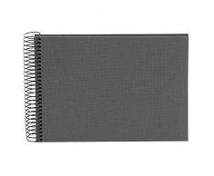 Goldbuch Bella Vista - Álbum de Fotos (Lino, 24 x 17 cm), Color Gris