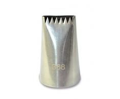 ScrapCooking 1805Â de Vaso Tronco Acero Inoxidable Plata 14Â x 10,8Â x 3,2Â cm