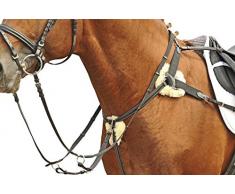 HKM 4000315427505 - Delantal con Martillo, con Piel de Cordero, 9100, Color Negro