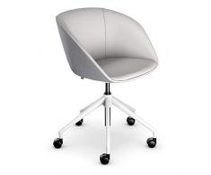 Sedus Oficina, Club, Silla de salón, Gris, kompakt, Bequem