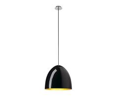 Slv suspensiÃ³n para Cone 40 salÃ³n, iluminaciÃ³n Interior, lÃ¡mpara Colgante de Comedor, led, luminaria de Techo / E27 60Â W 4000 LM Dorado, Oro