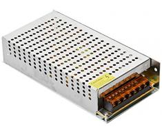 Jandei - Fuente de AlimentaciÃ³n Transformador 110/220V AC a 24V DC 150W 6,25A, InstalaciÃ³n en Interior IP20, para Tira Led, NeÃ³n o Dispositivos de Bajo Voltaje