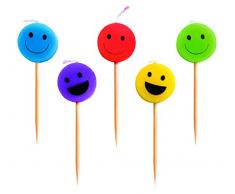 IBILI 786201 - Set 5 Velas Sonrisa