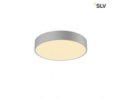 SLV MEDO 40 CW, Corona, LED Indoor pared y Deckenaufbauleuchte, DALI, Silbergrau, 3000/4000K lÃ¡mpara, aluminio, 30 W, gris