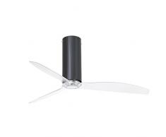 Faro Barcelona 32035 - TUBE FAN Ventilador de techo Ã¸128 cms Negro Brillo 3 Palas
