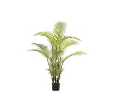 Planta Artificial de una Palmera de PU en Verde 140x20x20 cm