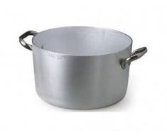 Ollas Agnelli Cazuela Alta Aluminio 2Â Asas Inoxidable Agnelli