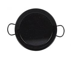 Cofan Paellera Cocina, Acero, Gris, 3.1 cm