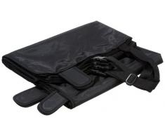 Nobby asiento protección manta con trasera reposacabezas, 215 x 145 cm), color negro