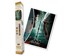 DIAMANTINY Harry Potter - Wizarding Art Big Reliquias de la Muerte - Kit crea el mosaico, Actividad de arte de cristal, Diamond Painting, 1 Canvas 50 x 70 cm