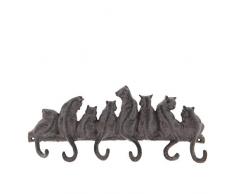 Clayre & Eef 6Y3207 - Perchero (Aprox. 36 x 5 x 16 cm.