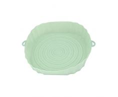 Mnixy Silicona Reutilizable Horno Microondas, Hornear, Barbacoa, Freidora, verde, 39CM*35CM*14CM