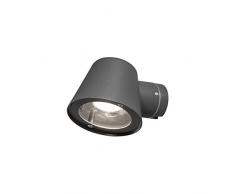 Konstsmide Trieste Antracita iluminación de pared - Lámpara (Cepillado, Antracita)