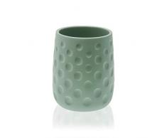 Versa Vaso Cepillos Mint Kristen Soportes para Utensilios de Cocina, Resina, Multicolor, Única