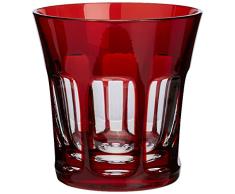 Cristal de Sévres Vaso de Whisky segovie t.299 Rojo