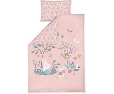 Julius Zöllner Ropa de Cama Infantil 100% algodón, estándar 100 de Oeko-Tex, Fabricada en Alemania, tamaño 100 x 135 + 40 x 60 cm, Rosalie