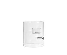 H&h porta tealight, vetro, 1 posto, cm10xh12