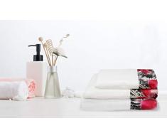 MB HOME MB09 MB Set de Suaves Toallas 1+1, 100Â % AlgodÃ³n, 40X60cm + 60x100cm