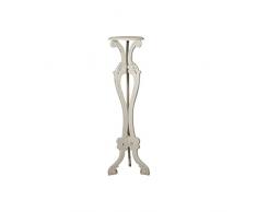 Biscottini Macetero de Madera 132 x 40 x 40 cm | Soporte para macetas | Porta macetas Efecto Antiguo