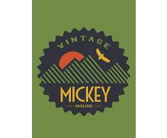 Komar Disney Wandbild Von fotomural, Negro, Blanco, 30 x 40 cm