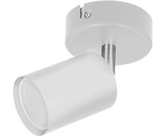 ADVITI DOA SP 1 Lampara Techo y Pared Orientable GU10 max. 50W IP20 (Blanco)