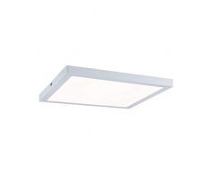 Paulmann Leuchten Paulmann 70871 montaje panel Atria techo (24 W 2700 K blanco cálido de luz LED Panel blanco mate regulable para montaje en techo y pared, de plástico