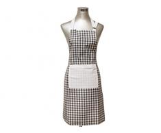 Soleil docre Delantal de Cocina de algodón Vichy Gris