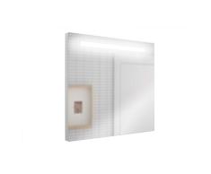 Cygnus Bath Praga Espejo con luz led para baÃ±o, 600 X 1000 Mm