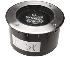 Leds-c4 gea - Luminaria empotrar gea led 4200k 9x1w inoxidable aisi316