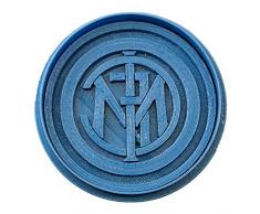 Cuticuter Inter De Milan Equipo Fútbol Cortador de Galletas, Azul, 8x7x1.5 cm