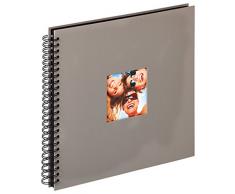 Walther Design SA-110-X álbum de Foto y Protector Gris Papel - Álbum de fotografía (Gris, Papel, 320 mm, 300 mm, 3 cm)