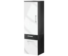 Posseik 5805 99 Rima - Armario De Pared, Color Antracita-blanco
