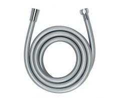 Wenko Manguera de Ducha Design 175cm Plata, Multicolor, EstÃ¡ndar, 4