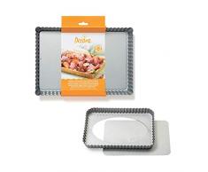 0070027 DECORA MOLDE DE TARTA 32 X 22 X 3,5 CM ANTIADHERENTE CON BASE EXTRAIBLE