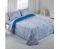 Barceló Hogar Colcha Bouti Siena Reversible, 105 cm - Colchas de Verano